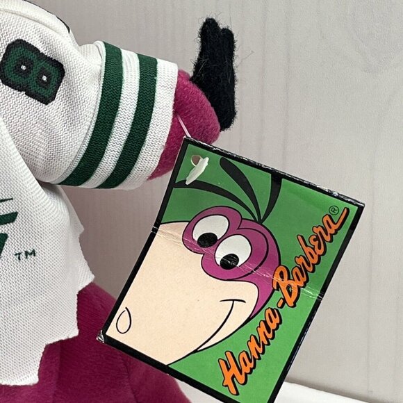 Vtge The Flintstones DINO New York Jets Plush Team NFL 1994 Hanna Barbera w/tag - Picture 5 of 14